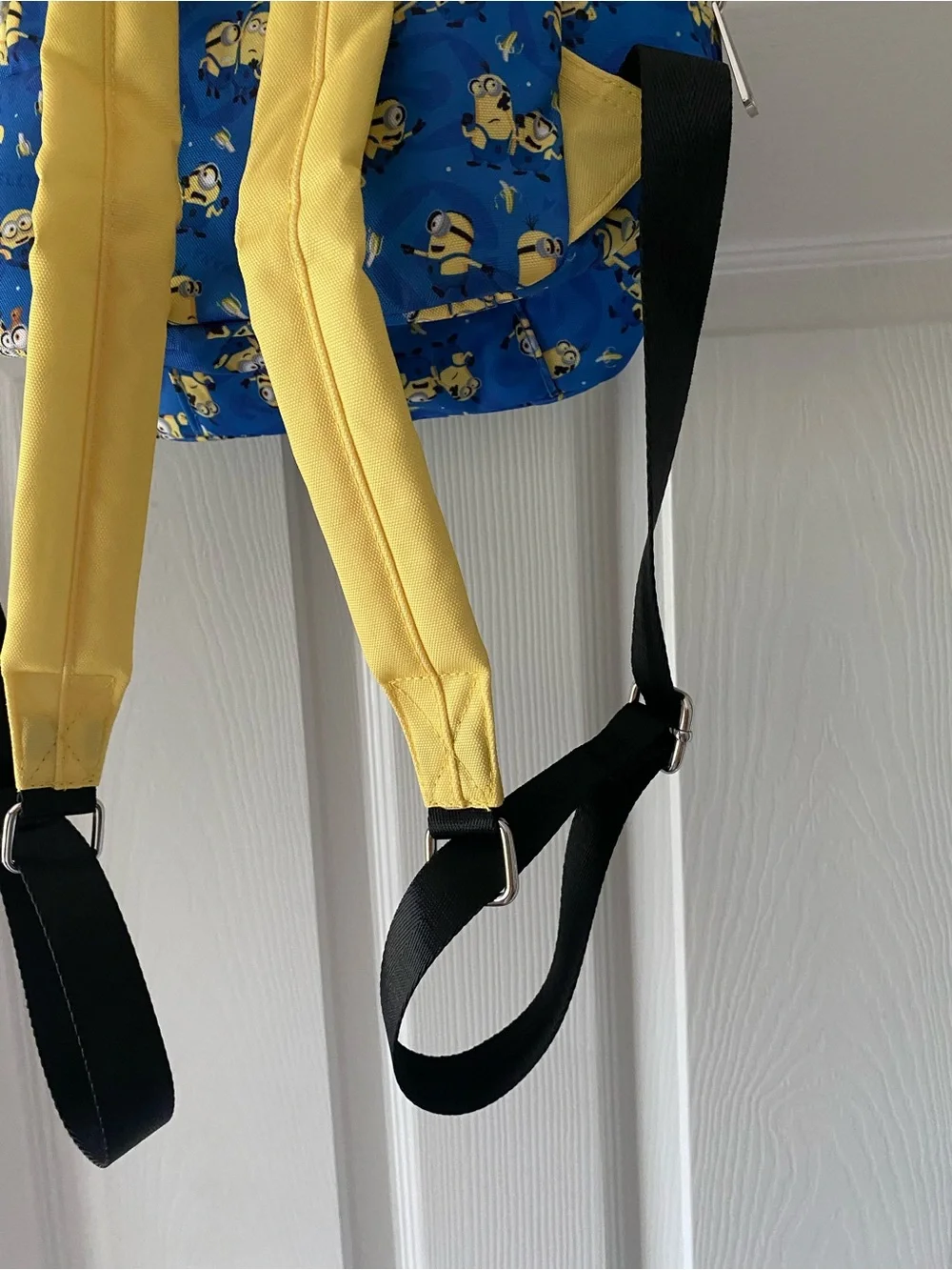 Loungefly Despicable Me Minions All-Over Print Nylon Square Mini Backpack